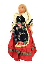 POUPÉE SOUVENIR - JEUNE FILLE BLONDE