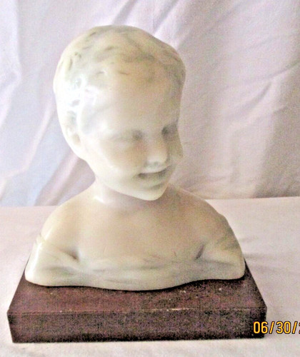 Ancien buste cire - ancien,