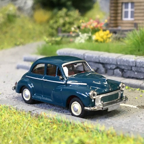 Morris minor 1000 bleu 1956 - morris, bleu,