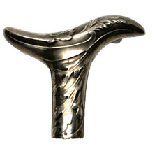 Antique small silver CANE KNOB