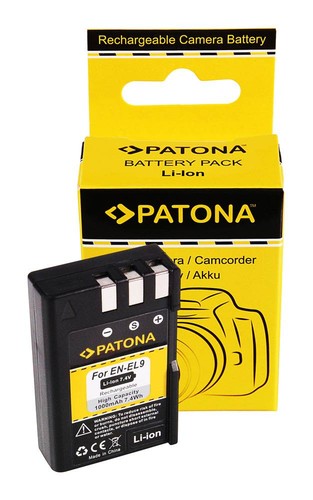 Patona el9 batterie pour - patona, en-el9