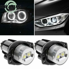 For BMW 3' E90 E91 2005-2008 2PCS 6W LED Halo Ring Marker Angel Eyes Light Bulb