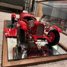 Pocher Alfa Romeo 8C 2600 Monza, Built with Wooden Case. 1/8 Scale