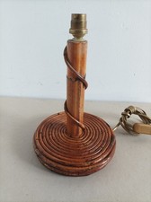 Pied de Lampe Bambou rotin