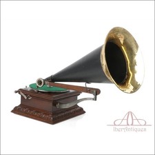 Antique HMV Monarch Style 11 Gramophone - Phonograph, England ca. 1903