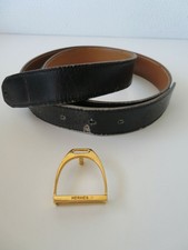 Boucle de ceinture femme HERMÈS ,modèle étrier .