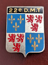 22º DMT-  MILITAIRE INSIGNE-