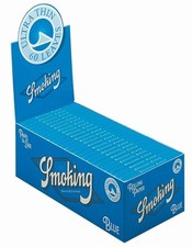 CARTES SMOKING BLEU BOÎTE DE