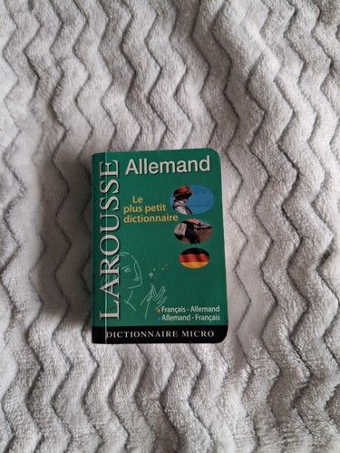 Petit dictionnaire allemand - dictionnaire,