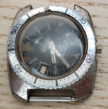 Cauny submarine Watch movement Unitas UT 6480N - 29.5 mm - for parts and spares