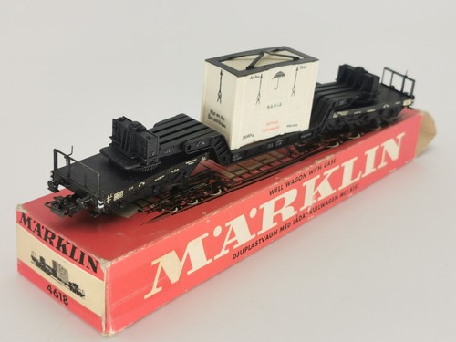 Märklin 4618 wagon surbaissé - wagon,