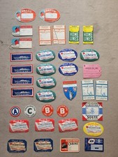 Lot 36 étiquette anciennes pour malle cabine / bagage  Paquebot Transatlantique