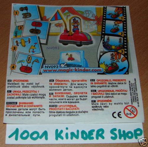 Kinder nv093 autoscooter - 93,