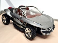 Norev 1/43 - Peugeot HOGGAR Concept Beach Buggy Silver Diecast Scale Model Car