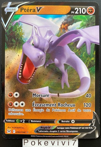 Carte pokemon ptera 092 - pokemon,
