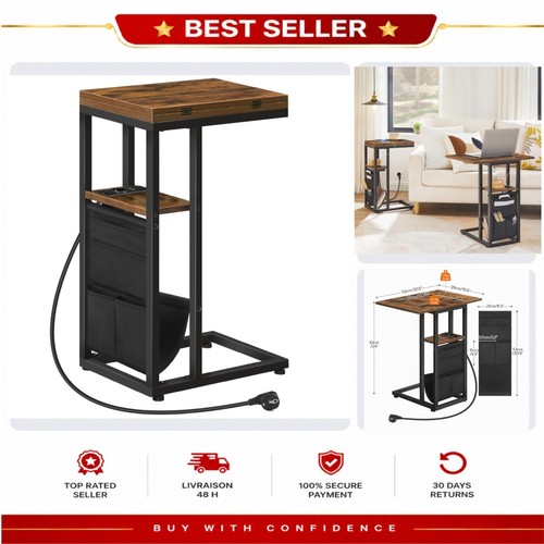 Hoobro table appoint - table, d’appoint