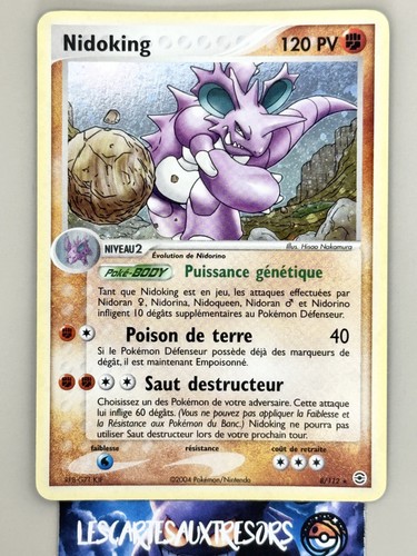 Carte pokémon nidoking - pokémon,