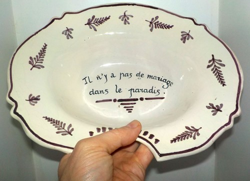Plat barbe de - plat, barbier