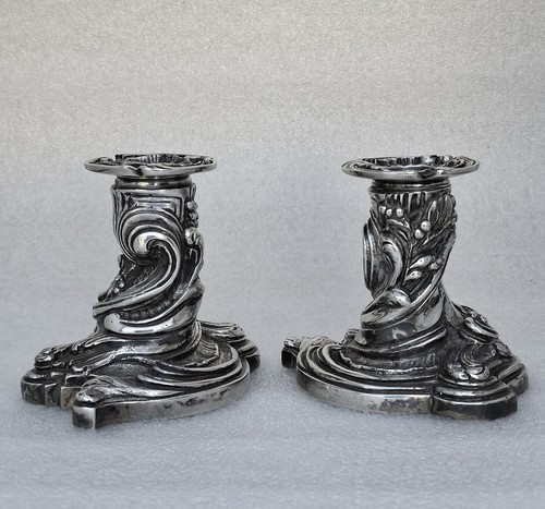Paire bougeoirs toilette - paire,