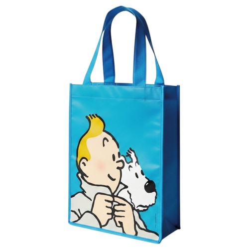 Sac imperméable bleu - , tintin
