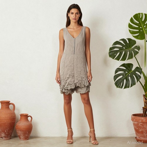 Lagenlook avant garde - avant-garde, robe