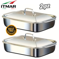 Ensemble De 2 Plaques En Acier