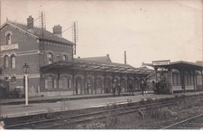 NORD  TEMPLEUVE  (carte photo)   La gare