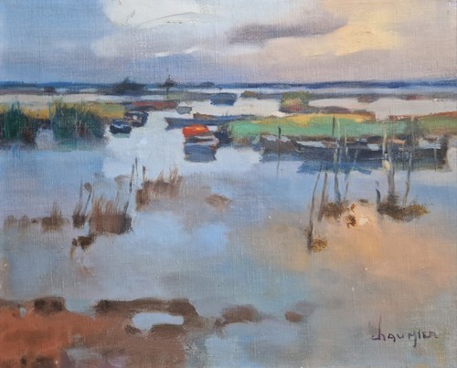 Tableau peinture marine - tableau,