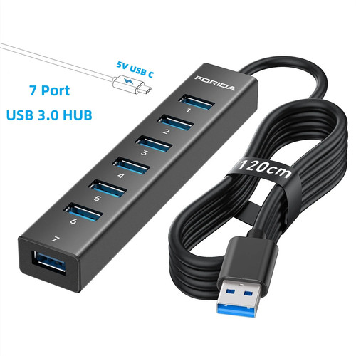 Hub usb forida - hub, 7