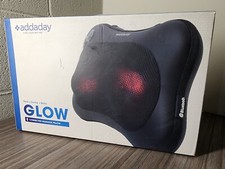 Addaday Glow Connected Massager Pillow with Bluetooth Heat + Soothe + Relax