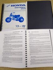 1973-1984 Honda ATC70 ATC 70  ATV  COMB BOUND service shop manual 83 82 81