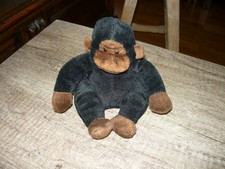 Peluche : Petit singe assis -
