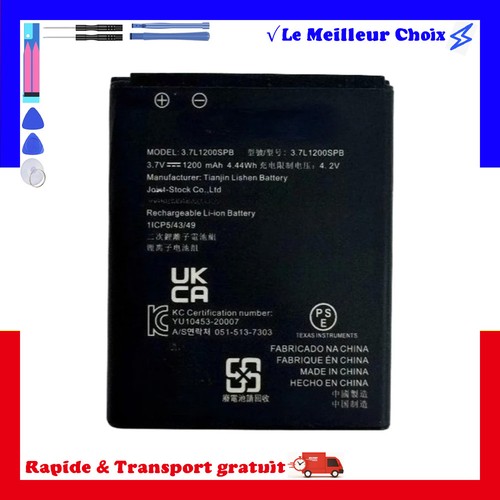 Batterie 7l1200spb pour - batterie, 3.7l1200spb