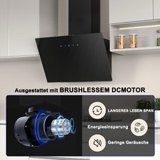 Hotte murale 60 cm Hotte