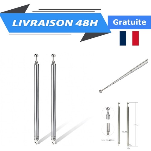 Bingfu antenne télescopique - bingfu,