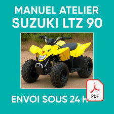 Manuel Atelier Suzuki LTZ 90