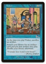 Tinker #45 (NM) Urza's Legacy ULG Magic MTG