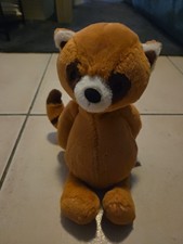 DOUDOU PELUCHE PANDA ROUX