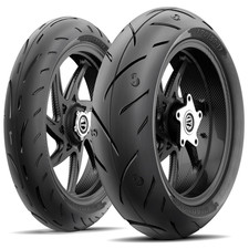 190/50-17 + 120/70-17 DIABLOS Motorcycle Tire SET - NEW (2 TIRES) DOT 2025