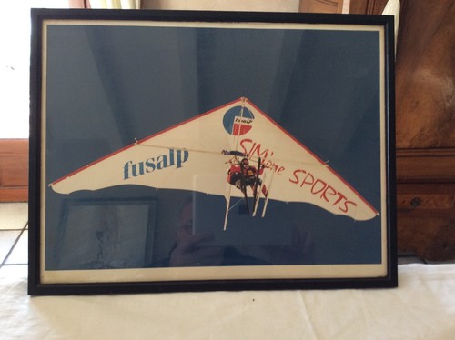 Ancien cadre ski deltaplane - ancien,