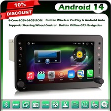 8-Core Android 14 Autoradio GPS DAB+4G BT Alfa Romeo Spider Brera 159 Sportwagon