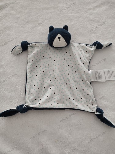 Doudou plat chat tigre - doudou,