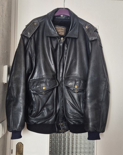 Redskins blouson cuir noir - blouson,