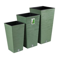 Ensemble de pots de fleurs Furu Square - élégance et modernité