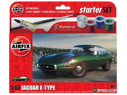 Airfix jaguar type starter - airfix,