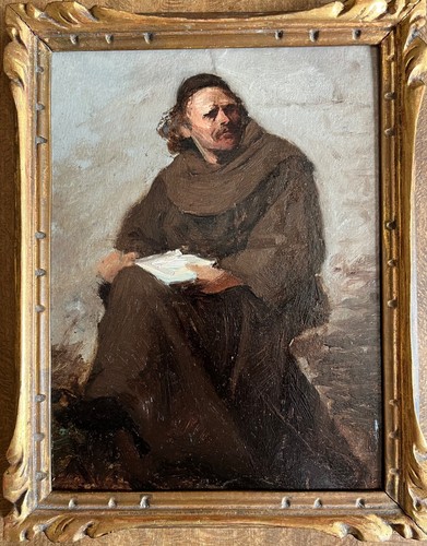 Tableau ancien portrait un - tableau, d'un