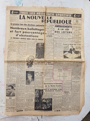 Journal ancien nouvelle - journal,