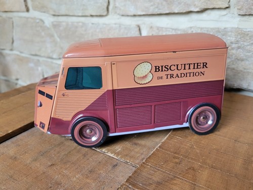 Boîte gâteaux métal camion - boÎte,
