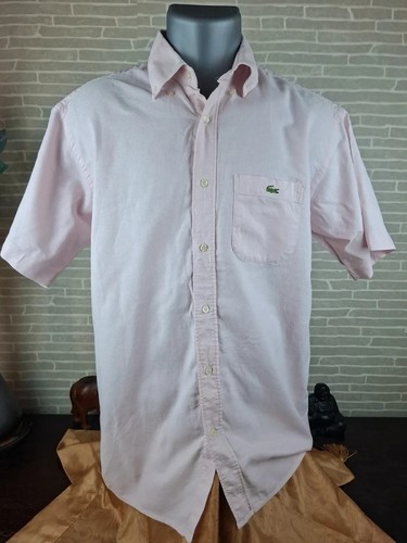 Chemise lacoste vintage rose - lacoste,