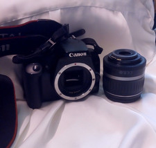CANON EOS 1000D Digital SLR Camera w/ EF-S 18-55mm 1:3.5-5.6 II Lens UNTESTED